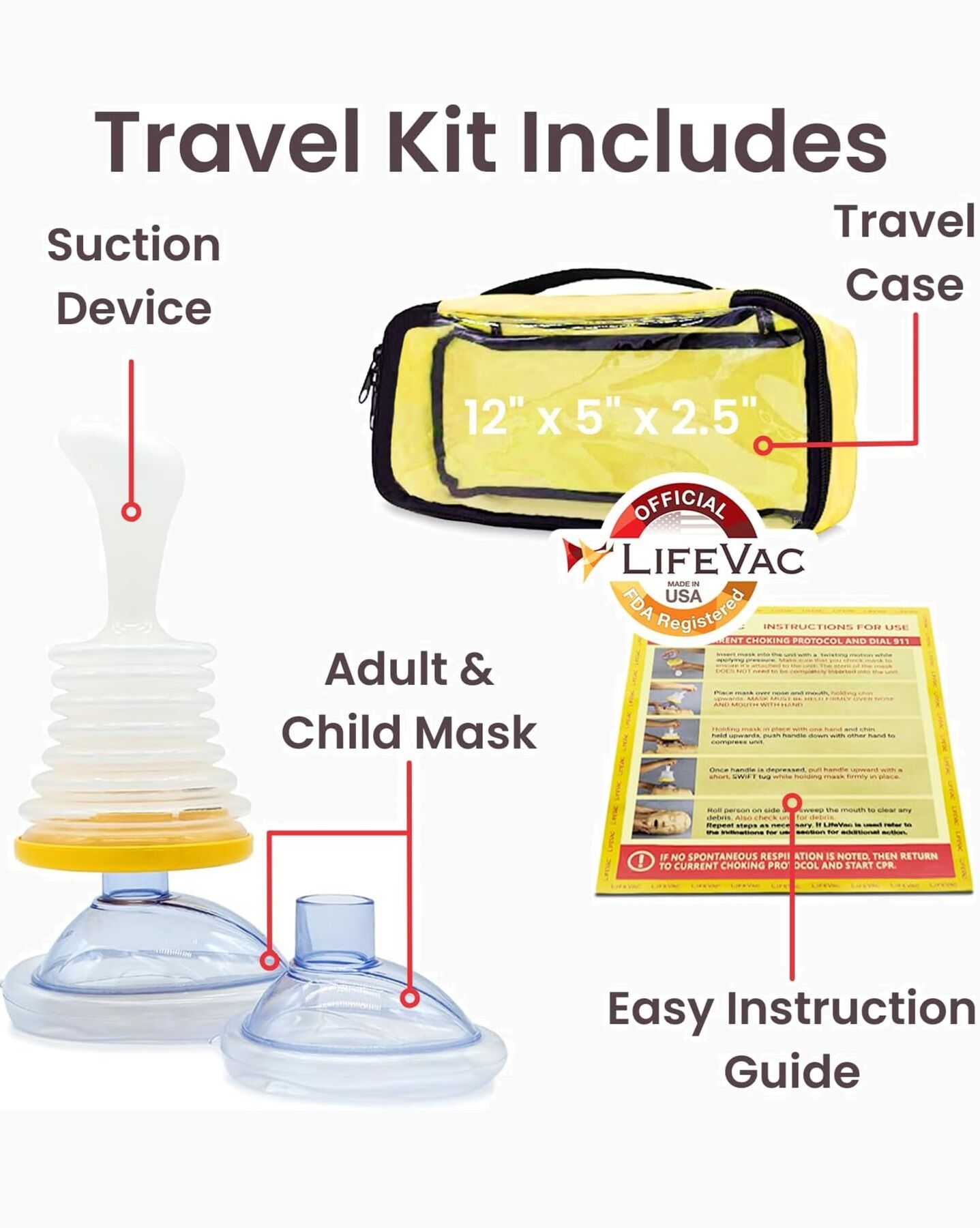LifeVac Travel Kit - Image 2